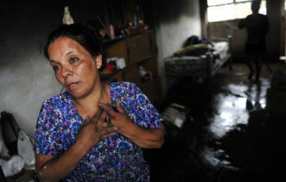 Incendio y metralleta en pelea vecinal