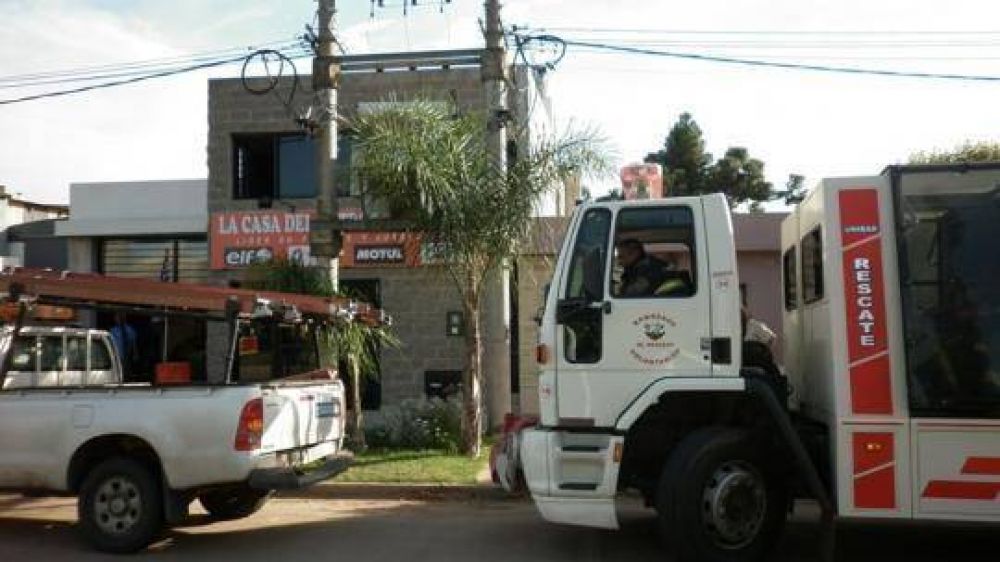 Por sobreconsumo explot� un transformador en calle Sarmiento