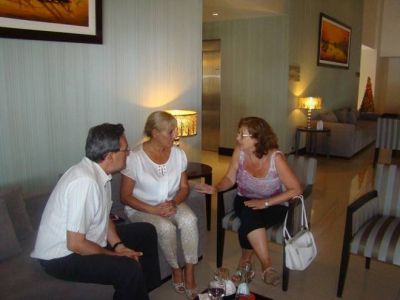 UCR se reuni� con Baquero Lazcano para exponerle la denuncia contra Lebed