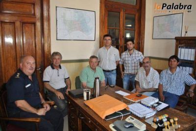Concejales oficialistas se reunieron con el nuevo Jefe policial