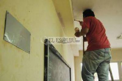 Clausuran todas las escuelas para iniciar los trabajos en los edificios