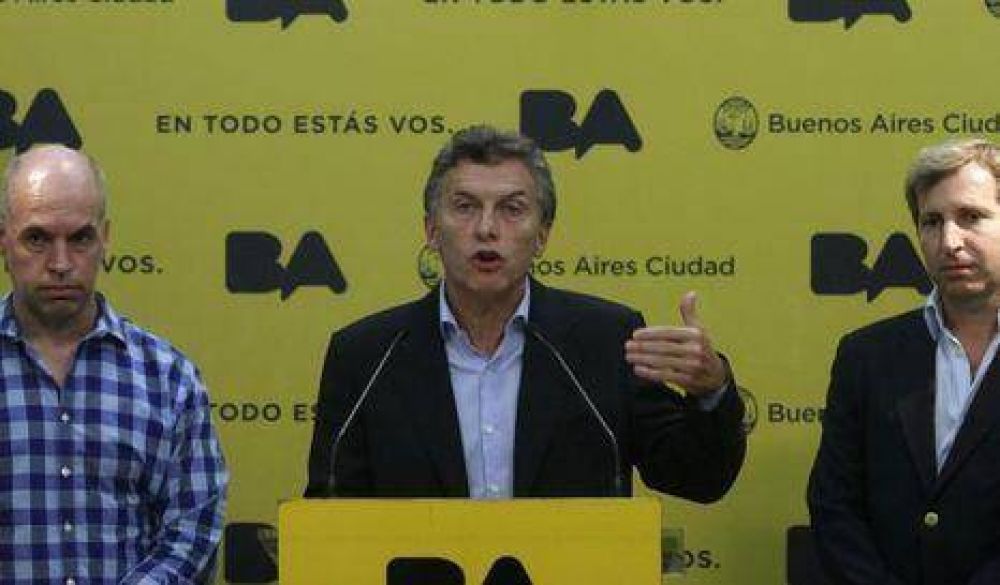Macri culp� a Naci�n por los cortes de luz