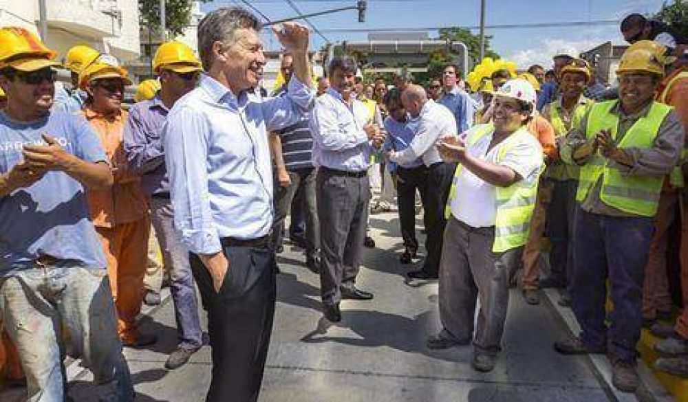 Macri inaugur� paso bajo nivel en Villa Urquiza