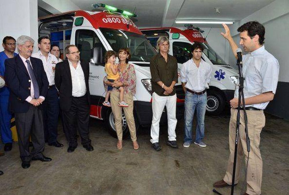 Andreotti inaugur� las obras del Centro de Emergencias municipal
