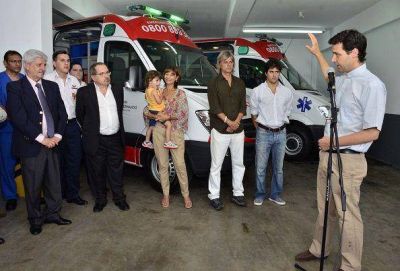 Andreotti inaugur� las obras del Centro de Emergencias municipal