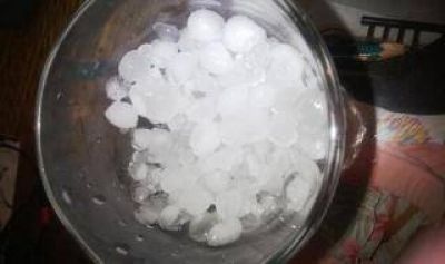 Lluvia y granizo en el sur y oeste del Conurbano bonaerense
