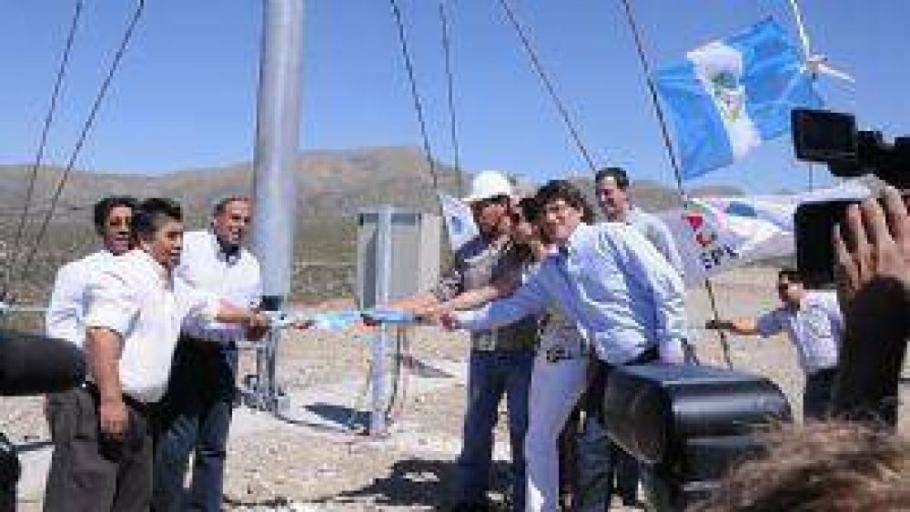 Chorriaca ya tiene un nuevo sistema de energ�a e�lica