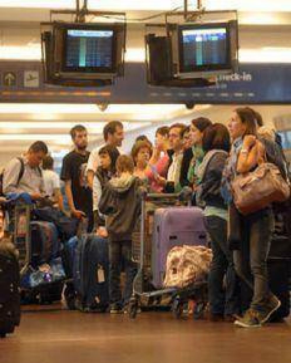 Una ma�ana complicada para volar