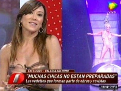 Valeria Archim�: �Vicky Xipolitakis no est� preparada para bailar�