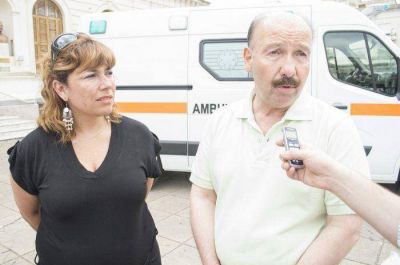 Fue presentada la ambulancia adquirida con fondos municipales