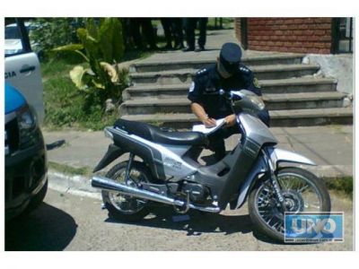 �Me robaron la moto y esto no va a quedar as�