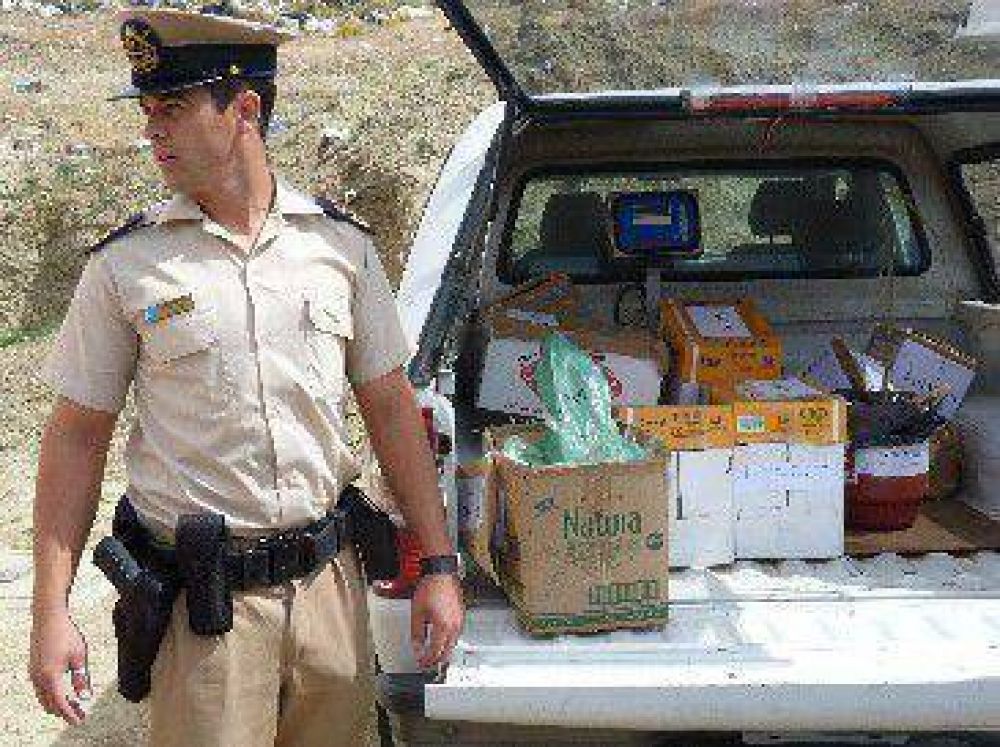 Incineraron 20 kilos de droga
