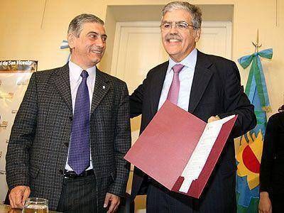  SAN VICENTE | ELECCIONES    Junto a Di Sabatino, De Vido anunci� obras por 100 millones