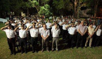 Areco:133� aniversario de la Polic�a	