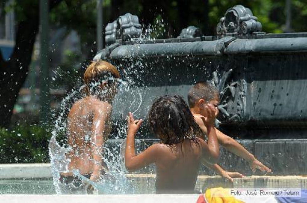 Alertas amarillo y naranja en Buenos Aires y Rosario por la intensa ola de calor