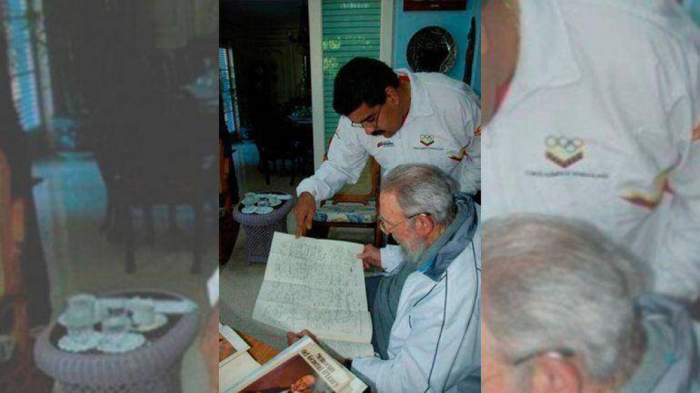 Maduro visit� Cuba para recordar el primer encuentro entre Ch�vez y Fidel Castro