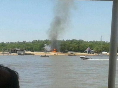A horas de que terminara la fiesta en Dej� Vu, se desat� un incendio
