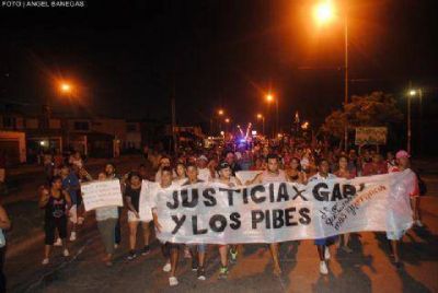 Pedido de Justicia por el crimen de Gauna