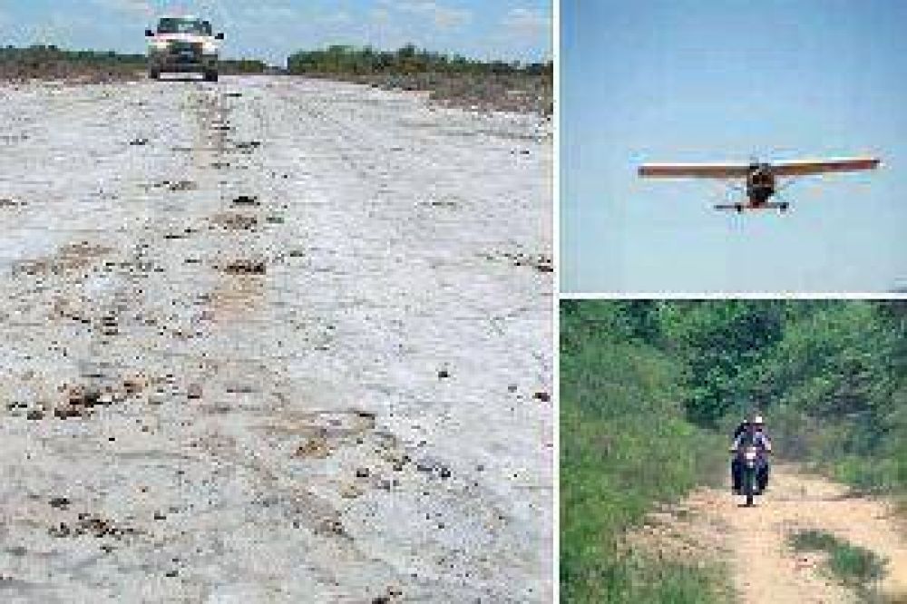 Se reactivaron los vuelos narcos en pistas ilegales de la provincia