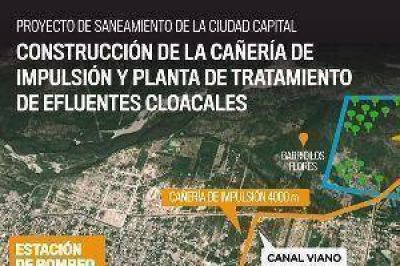 La obra sanitaria que beneficiar� a m�s de 250 mil capitalinos empezar� a principios de 2014