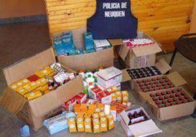 Villa Pehuenia: Una pareja detenida por contrabando de medicamentos