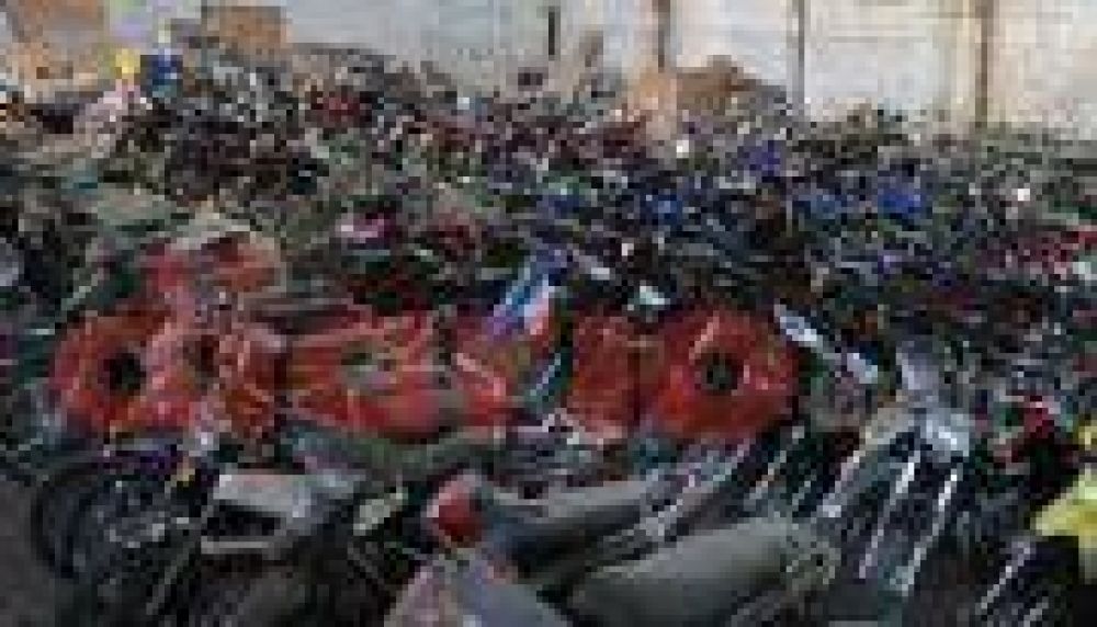 Fueron secuestradas m�s de 6.800 motos