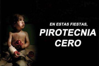 La pirotecnia genera luces que duran segundos y provoca lesiones para toda la vida