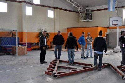 El municipio inici� un plan de refacciones y remodelaciones de espacios deportivos