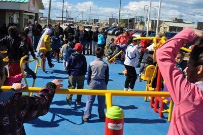 El Municipio dej� inaugurada una nueva estaci�n saludable