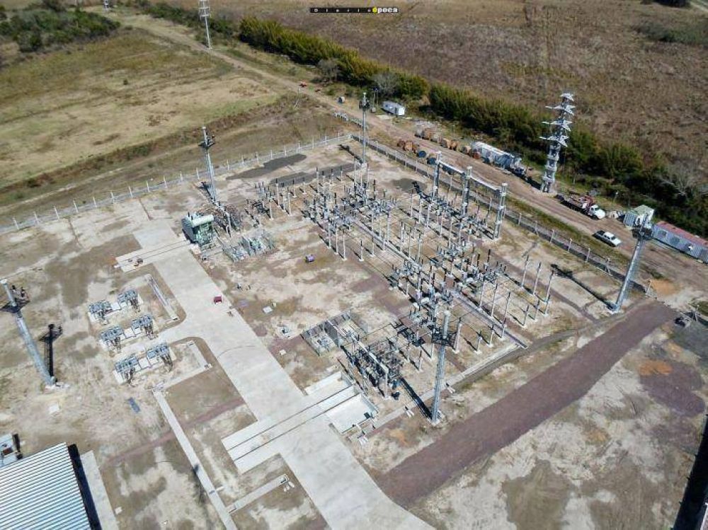 Obra energ�tica sin conexi�n por otro "cajoneo" de Naci�n