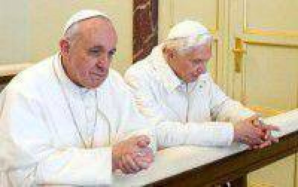 Francisco visit� a Benedicto XVI