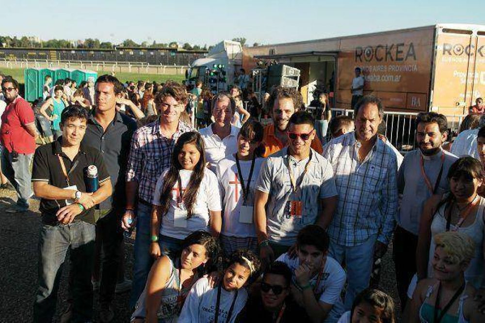 'Rockea BA' solidario en el Hip�dromo de San Isidro