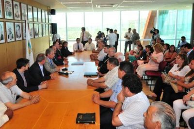 Poggi se reuni� con representantes de diferentes cultos de la provincia