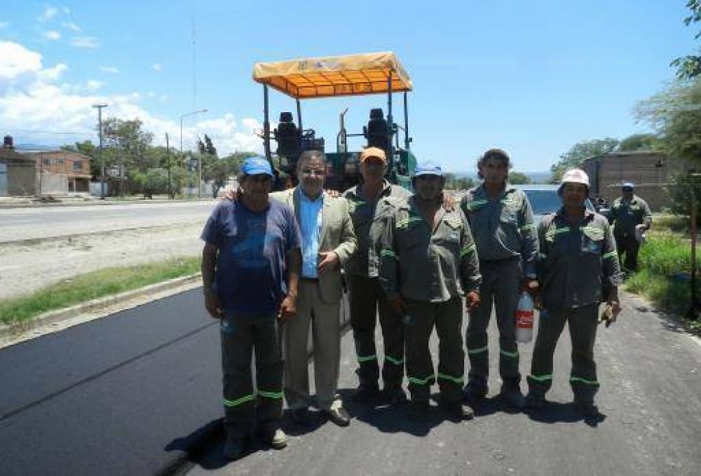 Se pavimentaron 600 cuadras en la ciudad capital