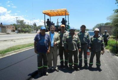 Se pavimentaron 600 cuadras en la ciudad capital