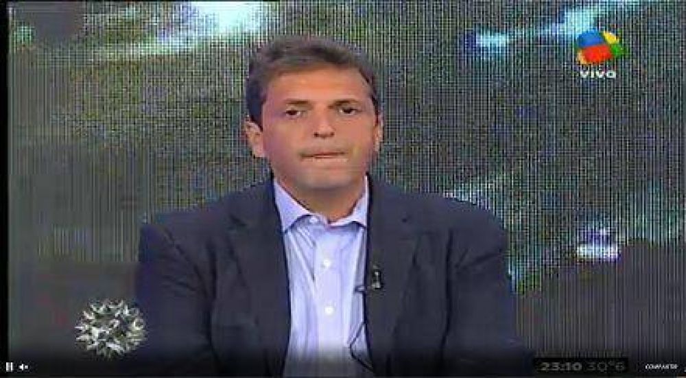 Sergio Massa: "Tuvimos el coraje de salir a la cancha para enfrentar a un aparato provincial y nacional y ganamos"