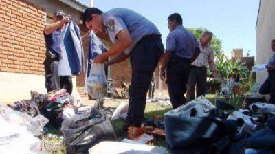 Recuperaron ropas robadas en cuatro tiendas y detuvieron a un sospechoso