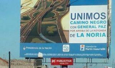 Puente La Noria: Pol�mica por cartel que anuncia obra cuando los trabajos a�n no comenzaron