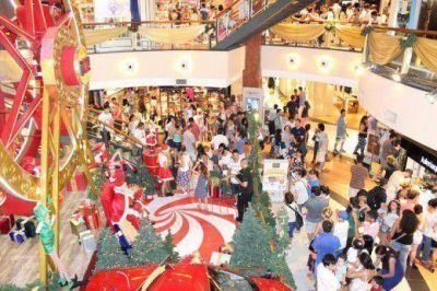 Boom de ventas navide�as en shoppings
