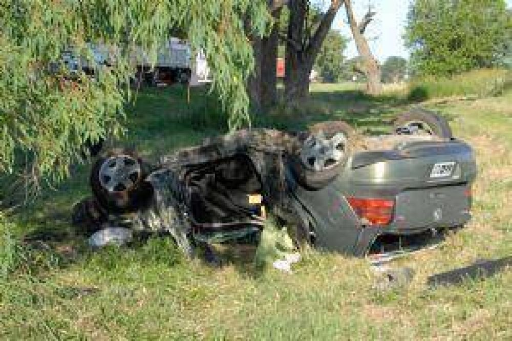 Muri� una mujer en accidente en la Ruta 7