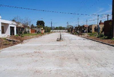 Concluye la ejecuci�n de la pavimentaci�n de las cinco cuadras dobles de calle Castelar  