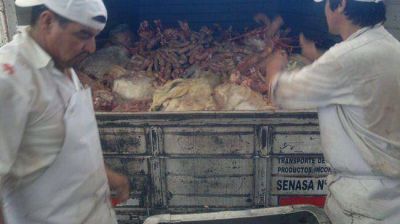 �Qui�n lo paga?: m�s de 7.000 kilos de carne a la basura