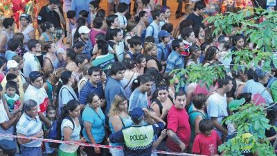 �Infierno� en el centro por un transformador roto