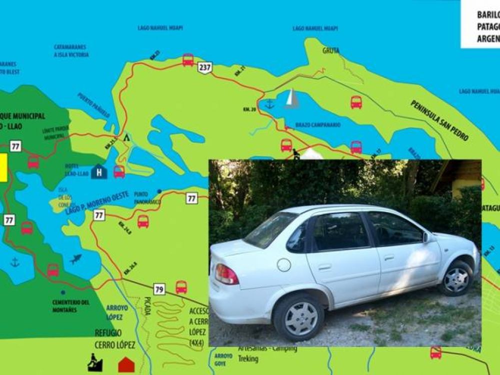 Fin de vacaciones abrupto: les robaron en Circuito Chico