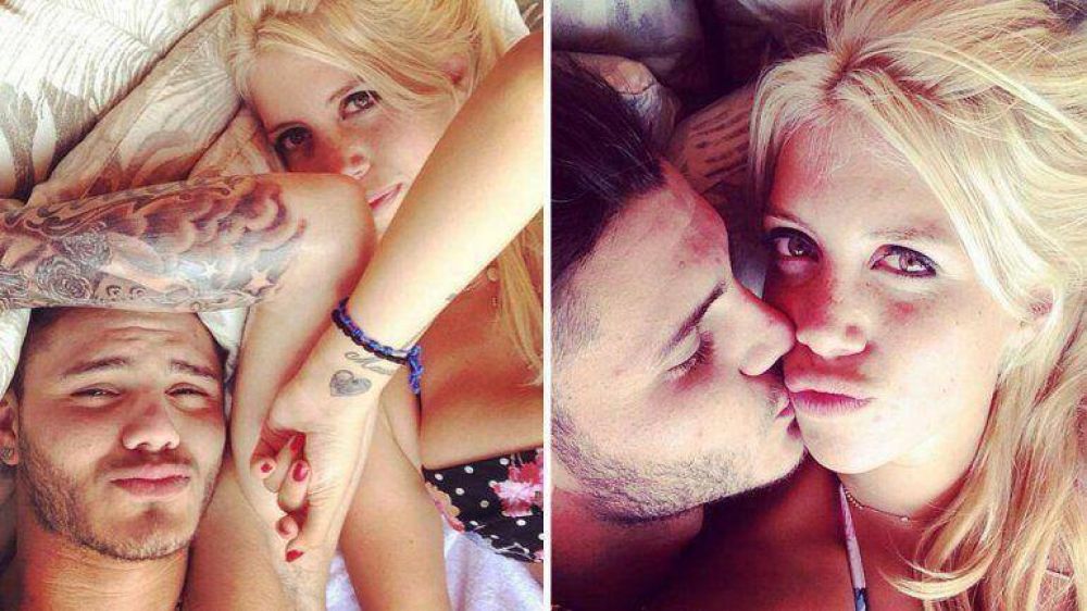 Wanda Nara y Mauro Icardi, juntos en Brasil y en la cama