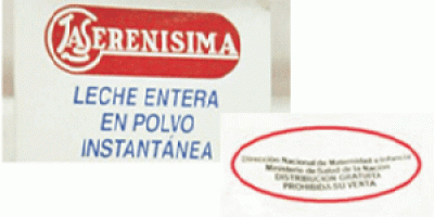 Leche de ayuda social robada en la Argentina se comercializa en Asunci�n
