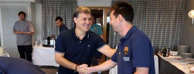 En Barcelona ponen los ojos en Rosario: cumbre Martino-Messi