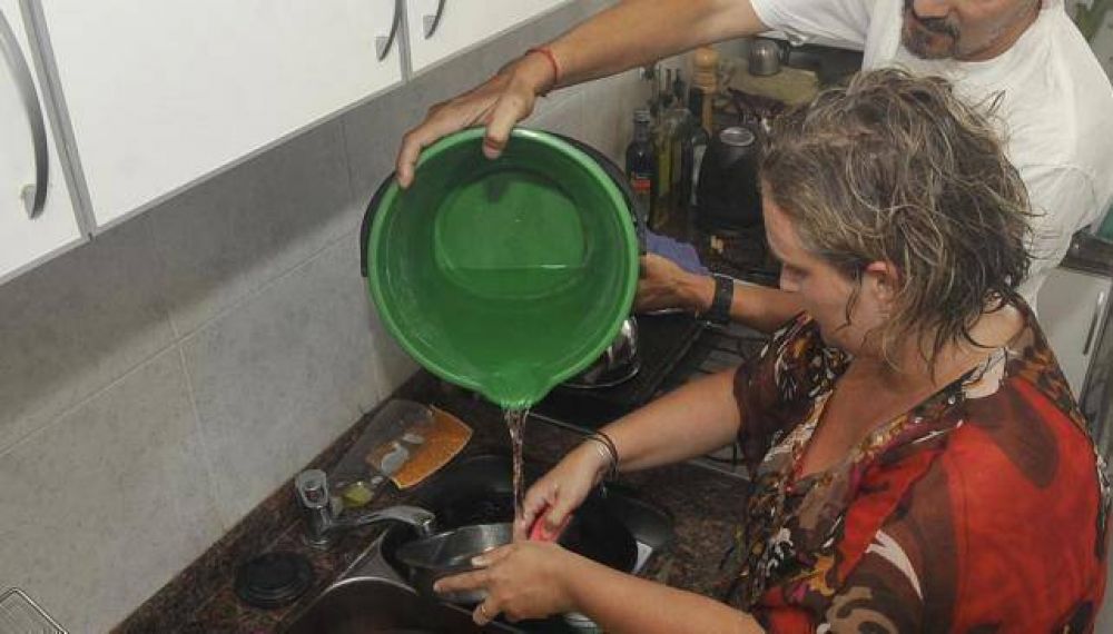Navidad sin agua ni luz en gran parte de la ciudad
