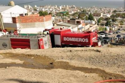 Incendio en una precaria vivienda en el barrio Pietrobelli