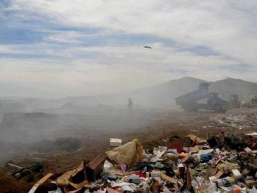 Nuevo incendio en el vertedero